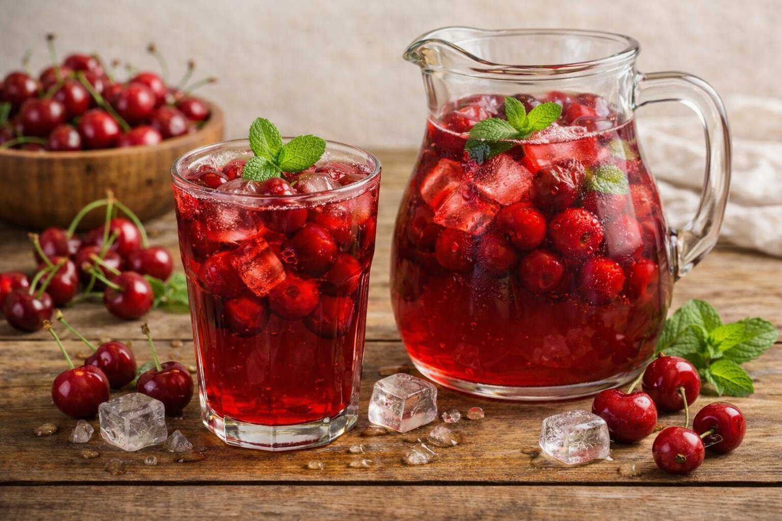 Kompot wiśniowy